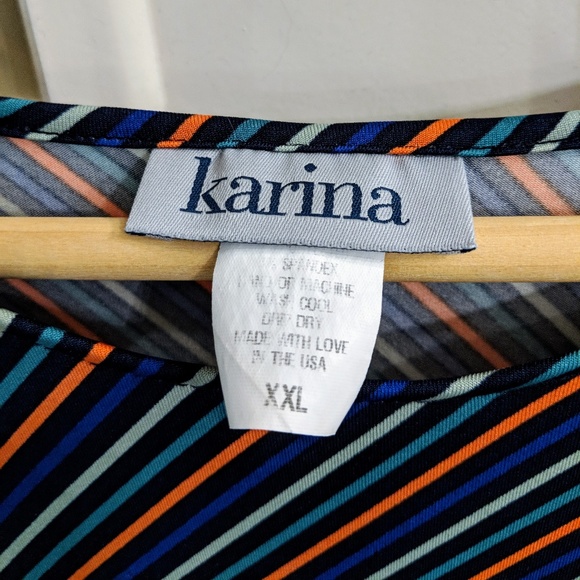 Karina Dresses Katharine XXL Mod Stripe - Picture 6 of 6